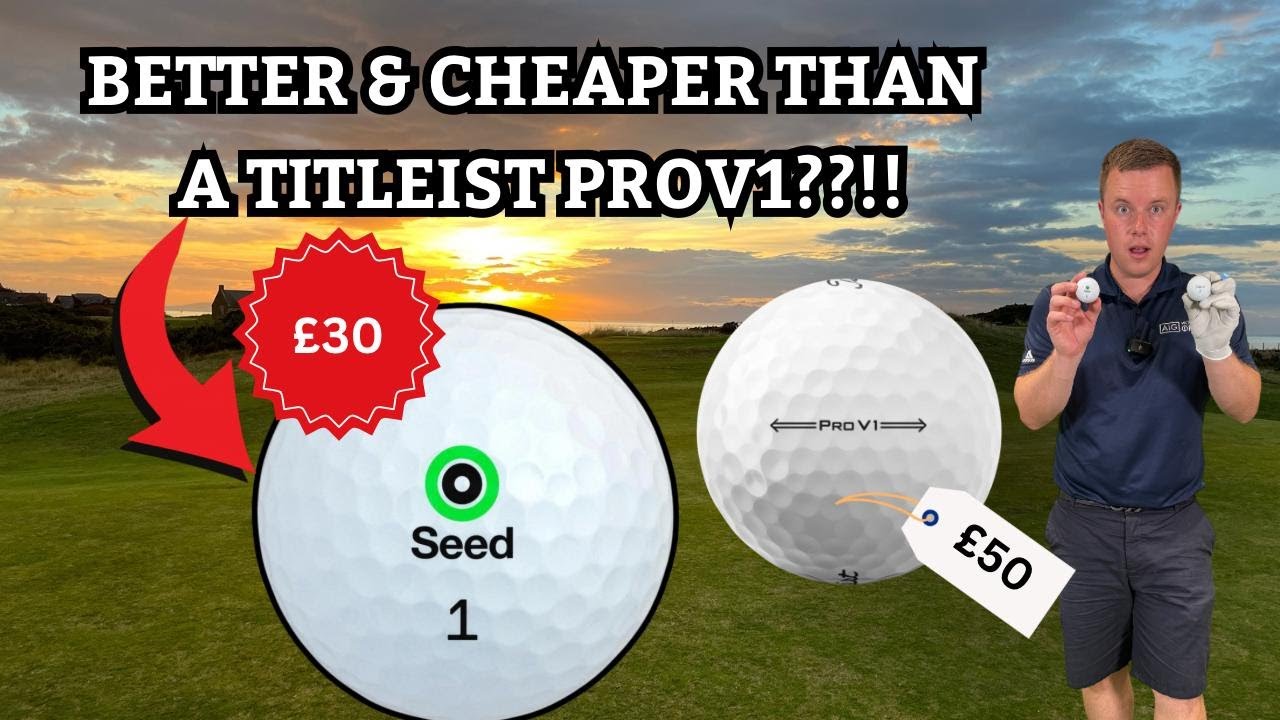 Cheaper and better than a Titleist ProV1??! Seed Golf Ball Review