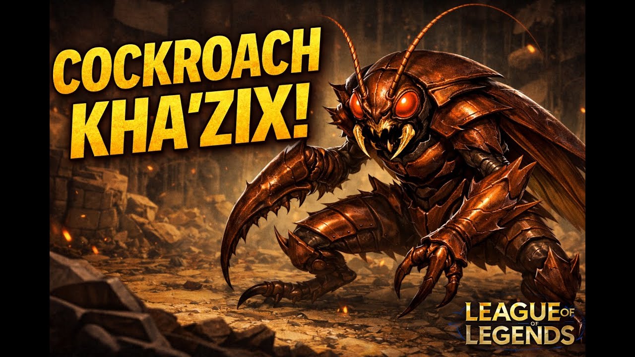 Cockroach Gameplay. last game of Gold Elo.