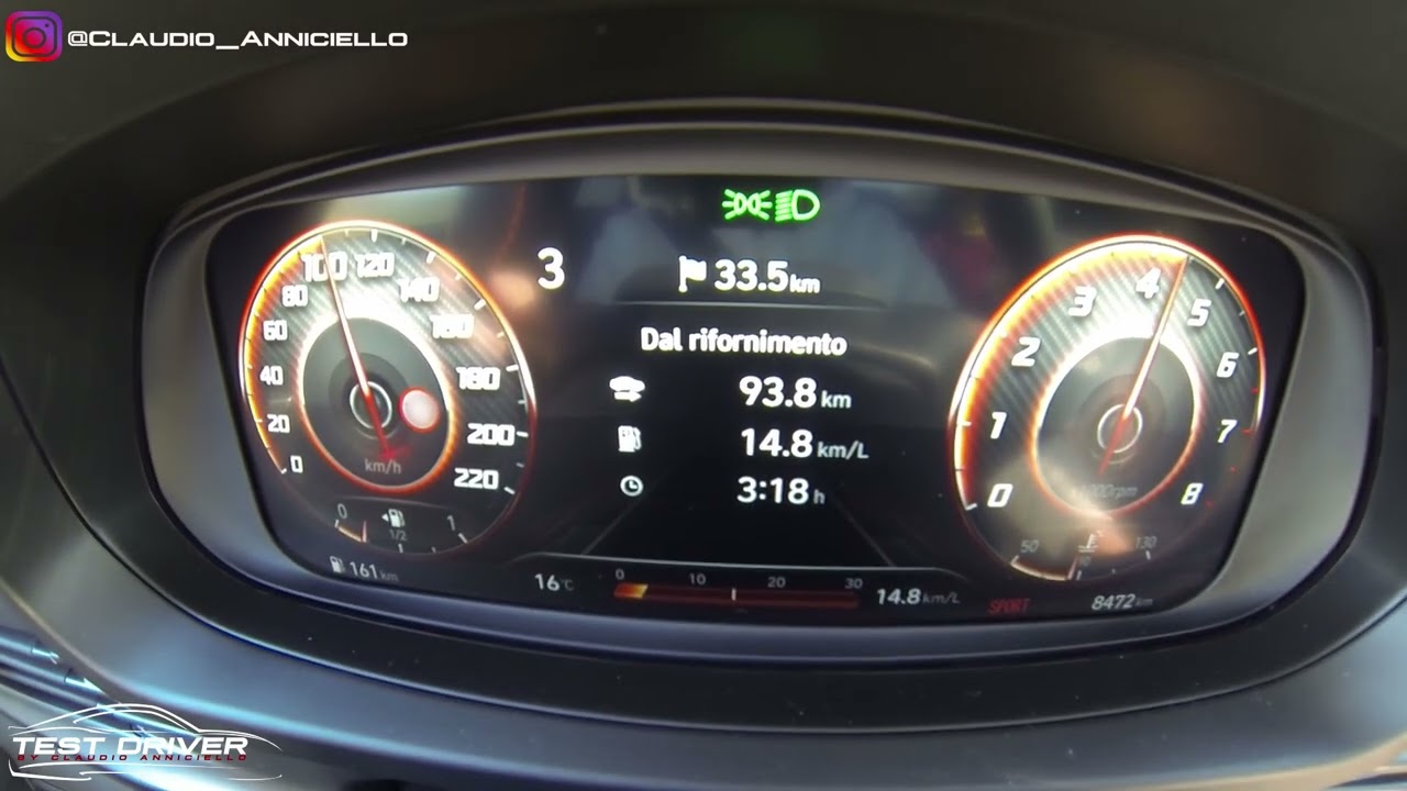 Accelerazione 0-100 km/h Hyundai i20 N-Line 120 cv mild hybrid