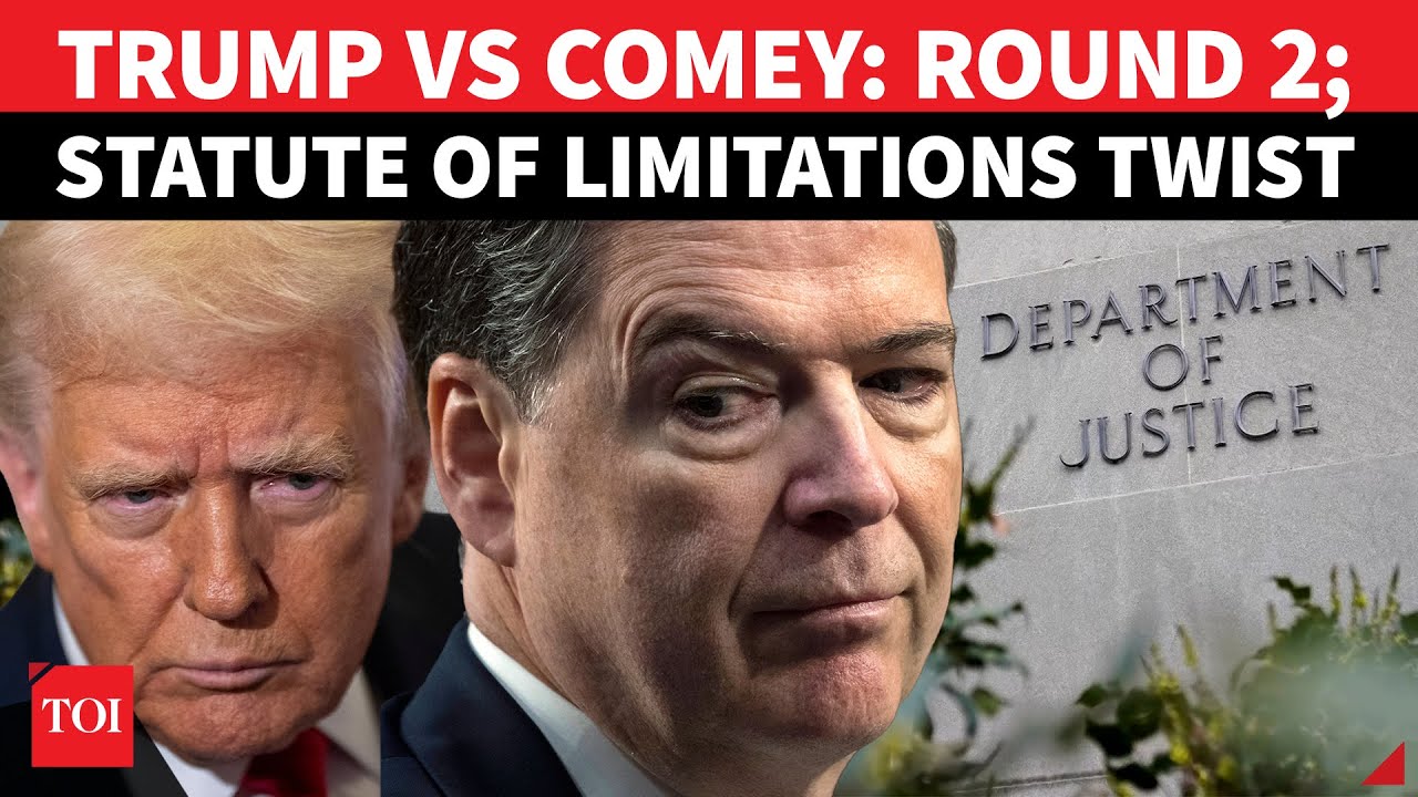 Trump's Comey Revenge, Reindictment Road Begins; Expired Statute, Trump DOJ's Big Dilemma