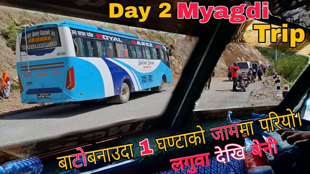 Road that leads to heaven / Raghughat,Myagdi Trip day 2 / Truck Nepal