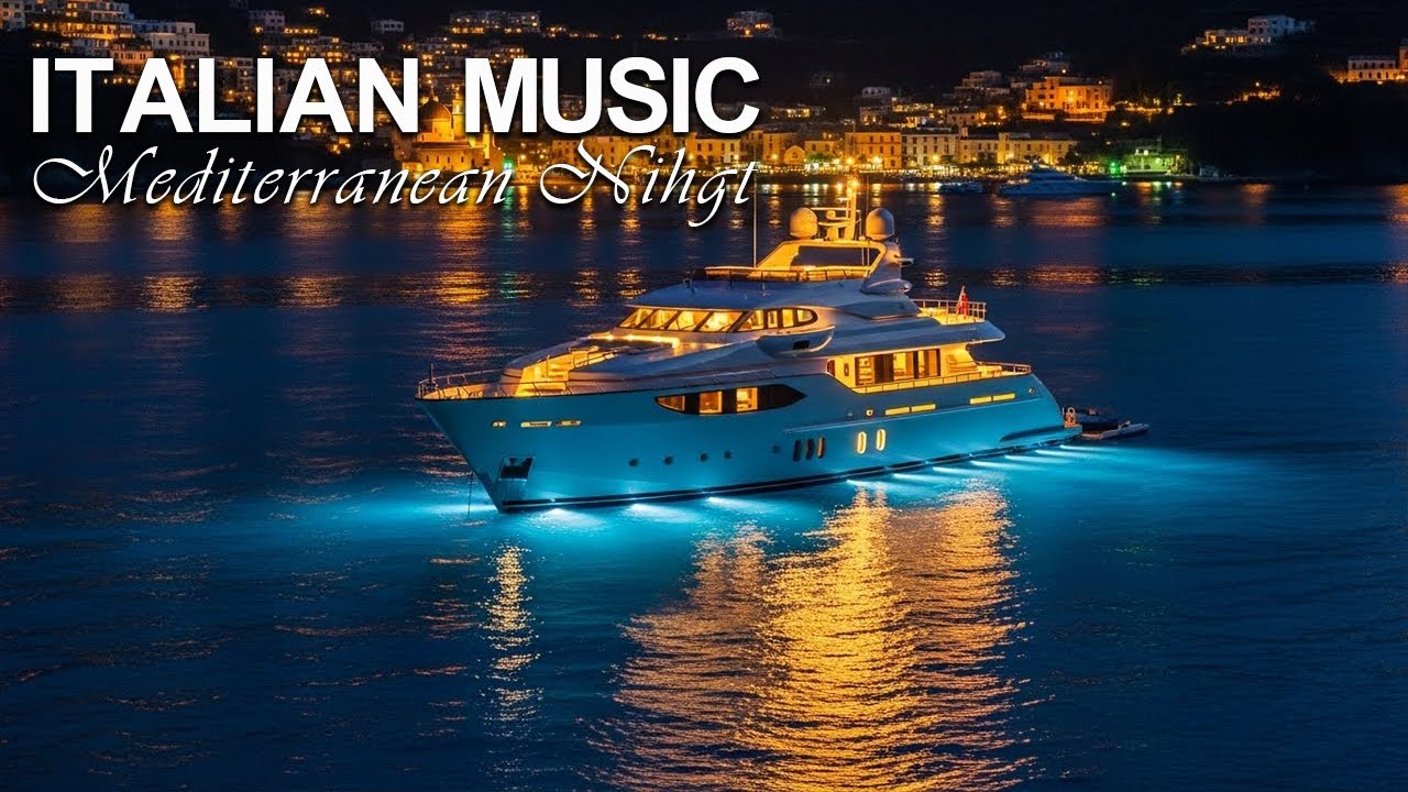 💫 Mediterranean Royal Night | Italian Luxury Lounge Music for a Dreamy Midnight Mood