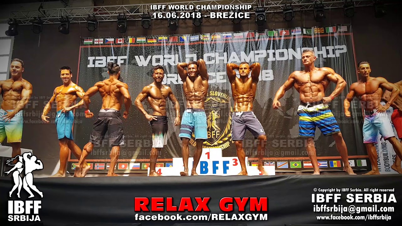 IBFF World Championship 2018 - Mr Physique Small