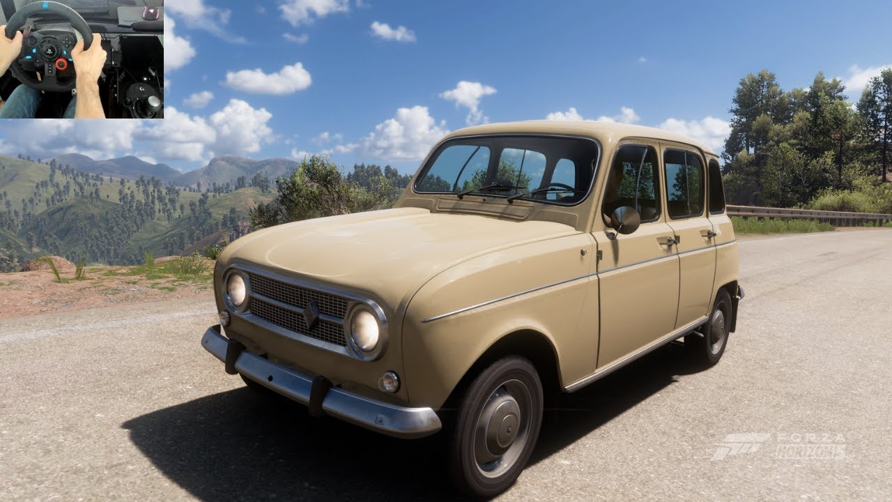 Renault 4L Export 1968 - Forza Horizon 5 | Logitech G29