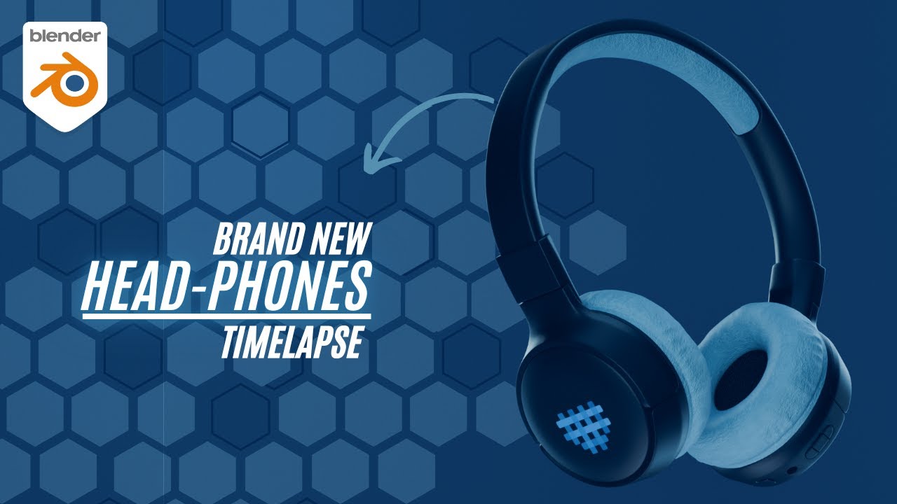 How to Model a Realistic Headphone 3D Animation | Blender Tutorial