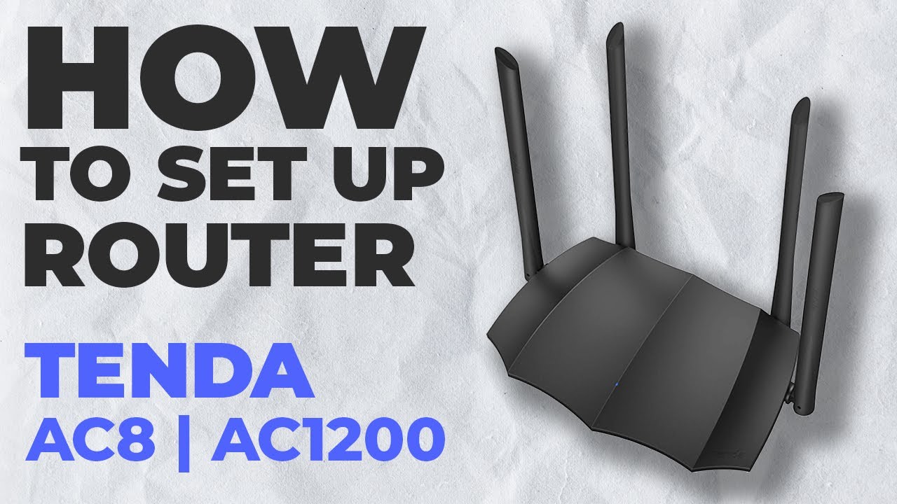 ✅ Как настроить Tenda AC8 | Как настроить Wi-Fi-роутер Tenda AC1200 AC8
