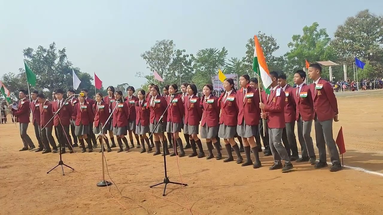 Aliu Kalung Song || 75th Republic Day  Celebration - 2024 || Tura Capt. William's School ||