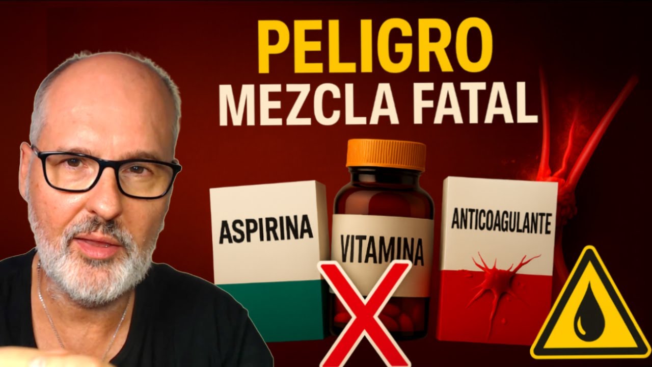 Vitaminas, Aspirina y Anticoagulantes: El Error que Puede Provocar una Hemorragia