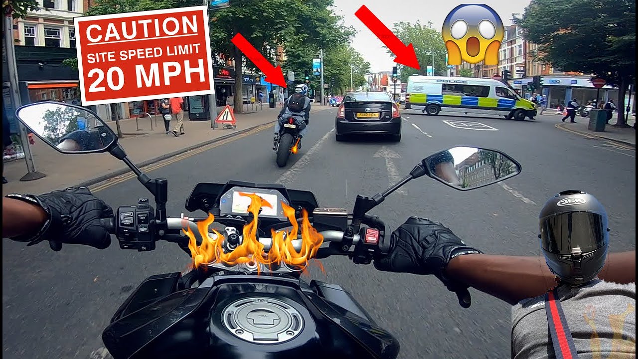 MT 10 CRAZY WHEELIE IN LONDON!😈