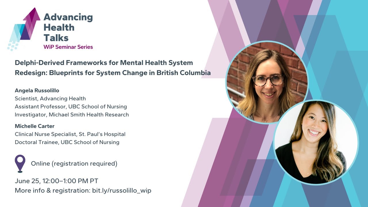 Delphi-Derived Frameworks for Mental Health System Redesign: Blueprints for System Change in BC