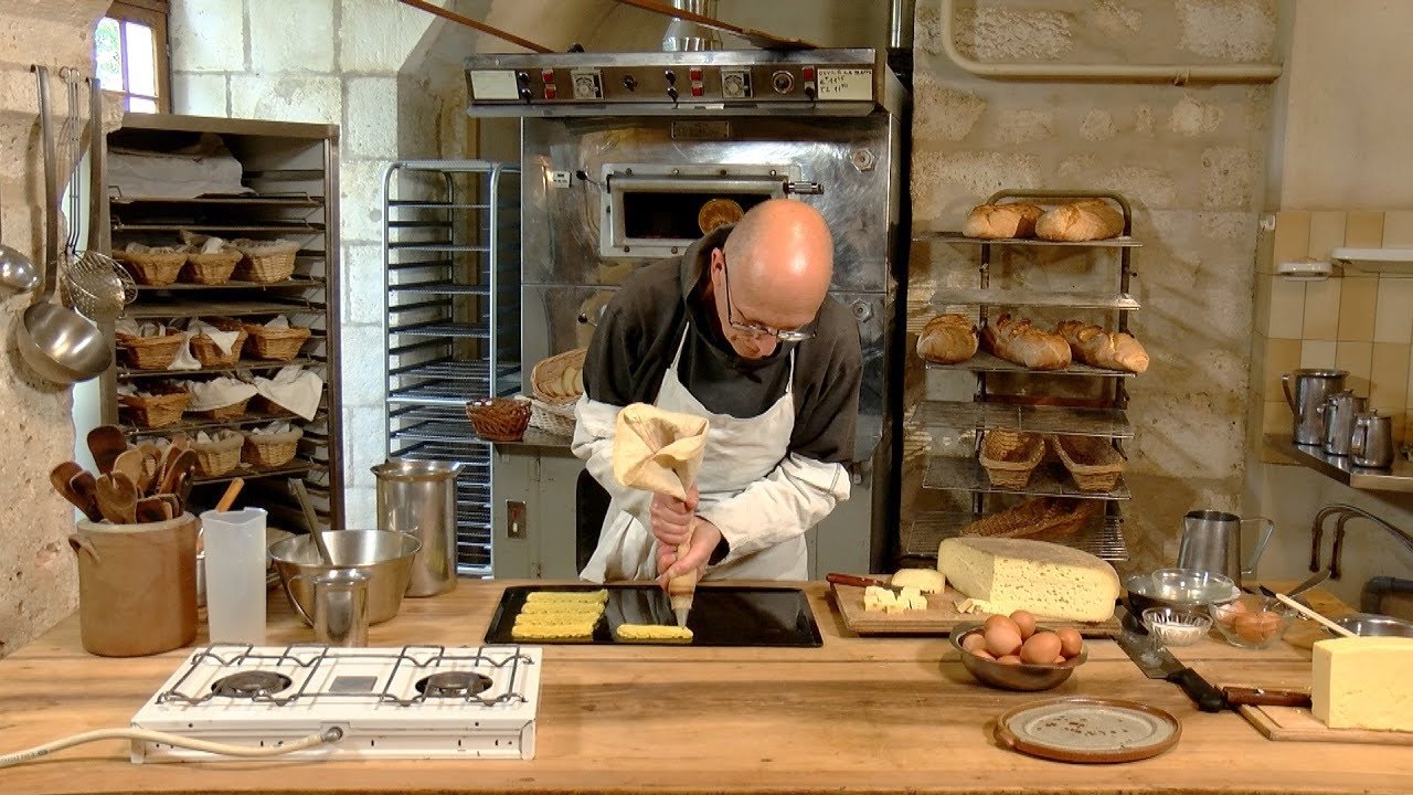 Palets fricassés aux pommes de terre et choux moines au fromage