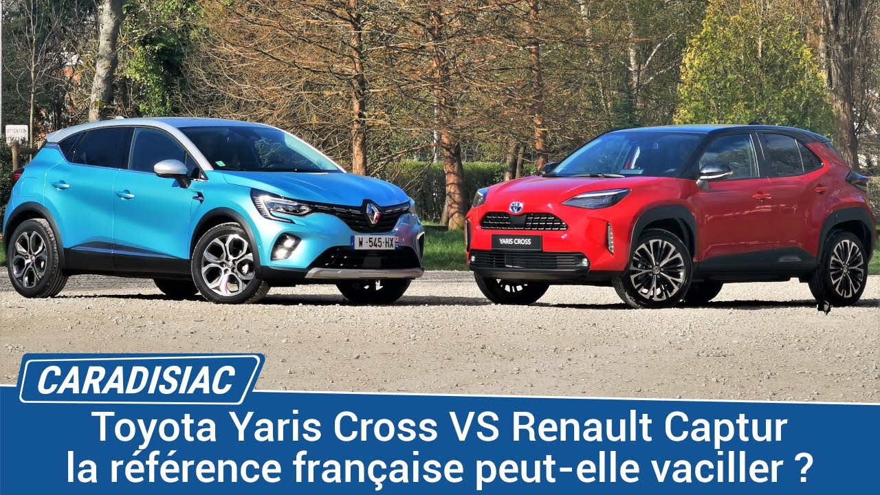 Toyota Yaris Cross vs Renault Captur : la référence française va-t-elle vaciller ?