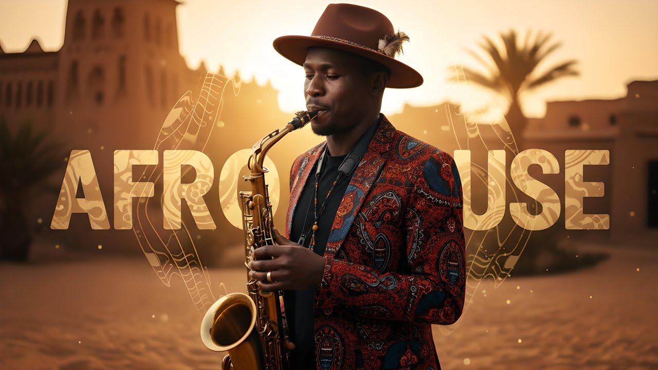 Afro House Sunset Vibes ✦ Saxophone Chill Beats 2025