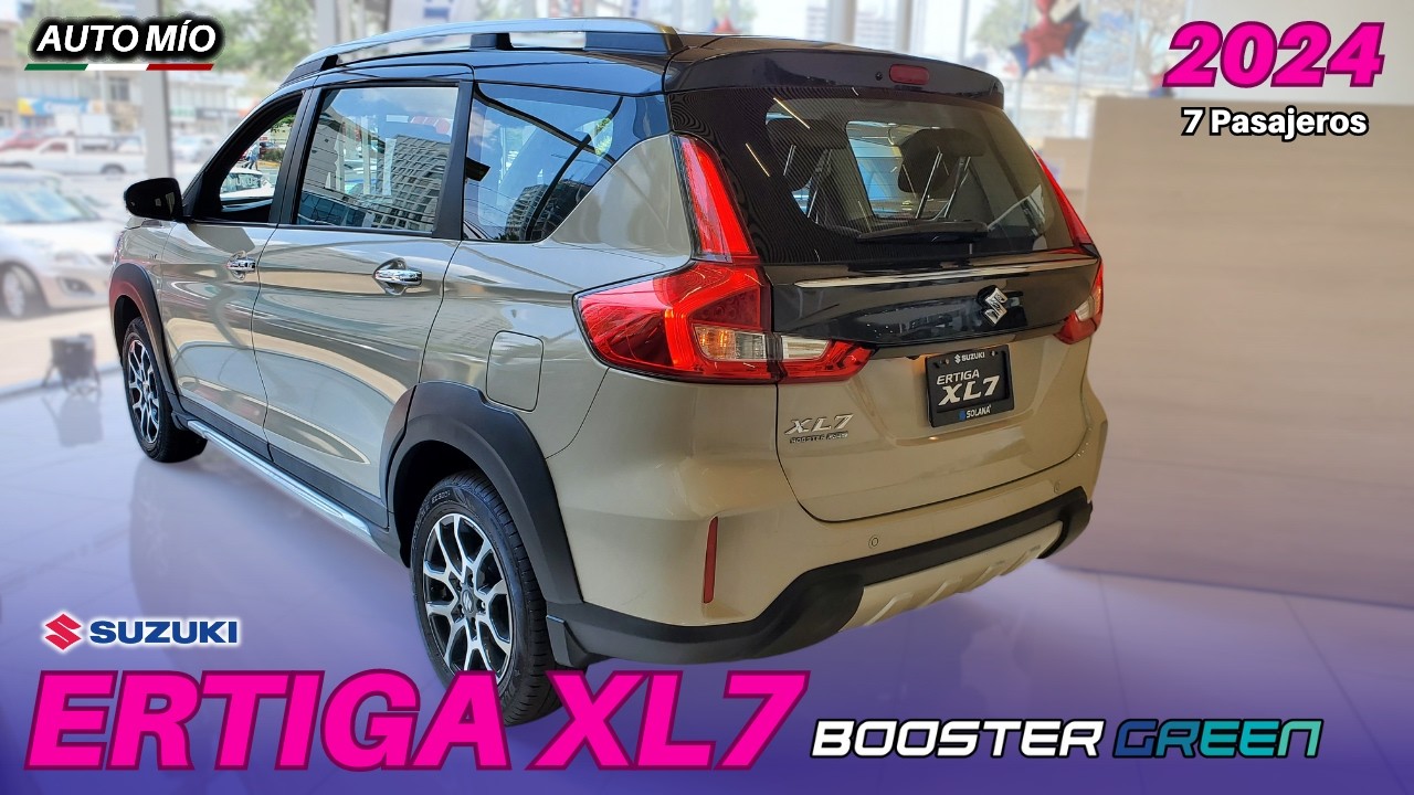 SUZUKI ERTIGA XL7 TA BOOSTERGREEN 2024 7 Pasajeros | ficha T&eacute;cnica #suzuki #ertigaxl7 #ertiga