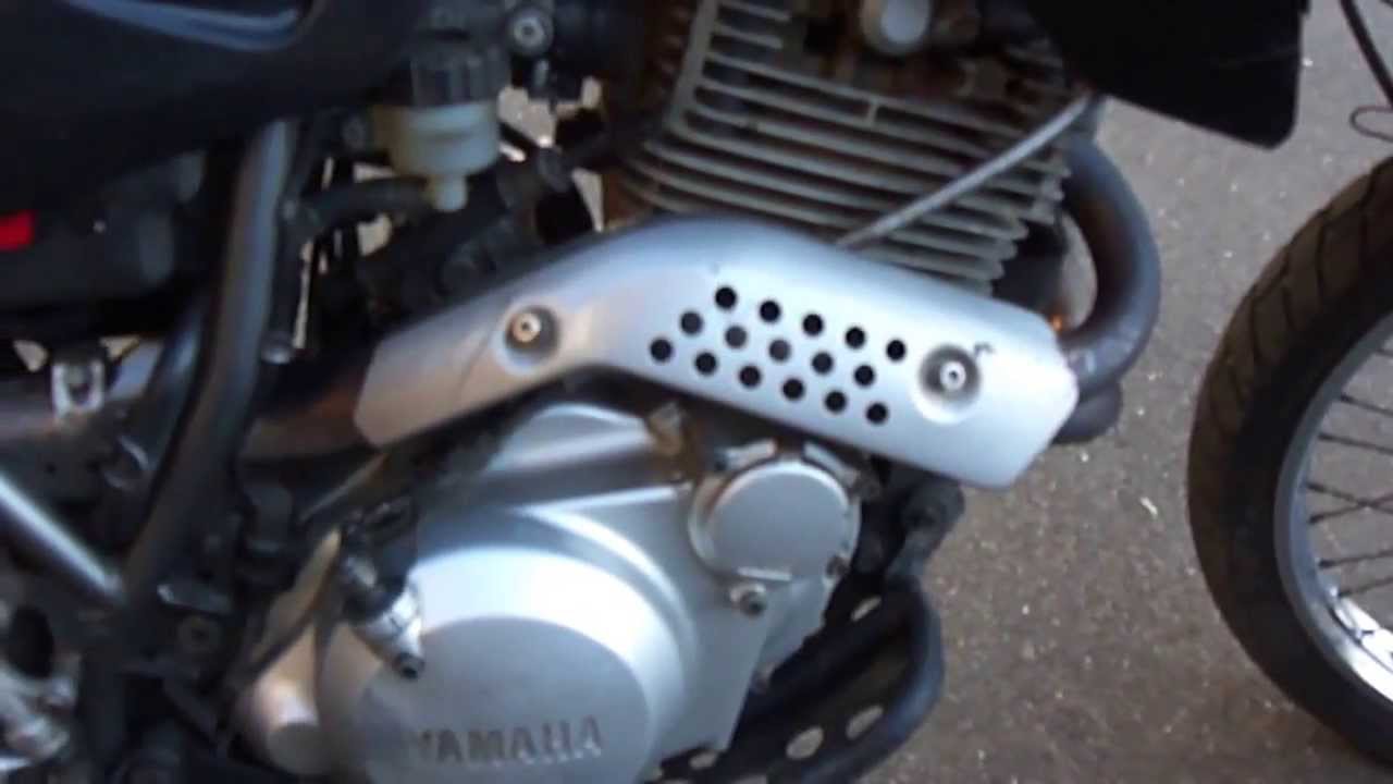 Yamaha XT600e with GPR silencer