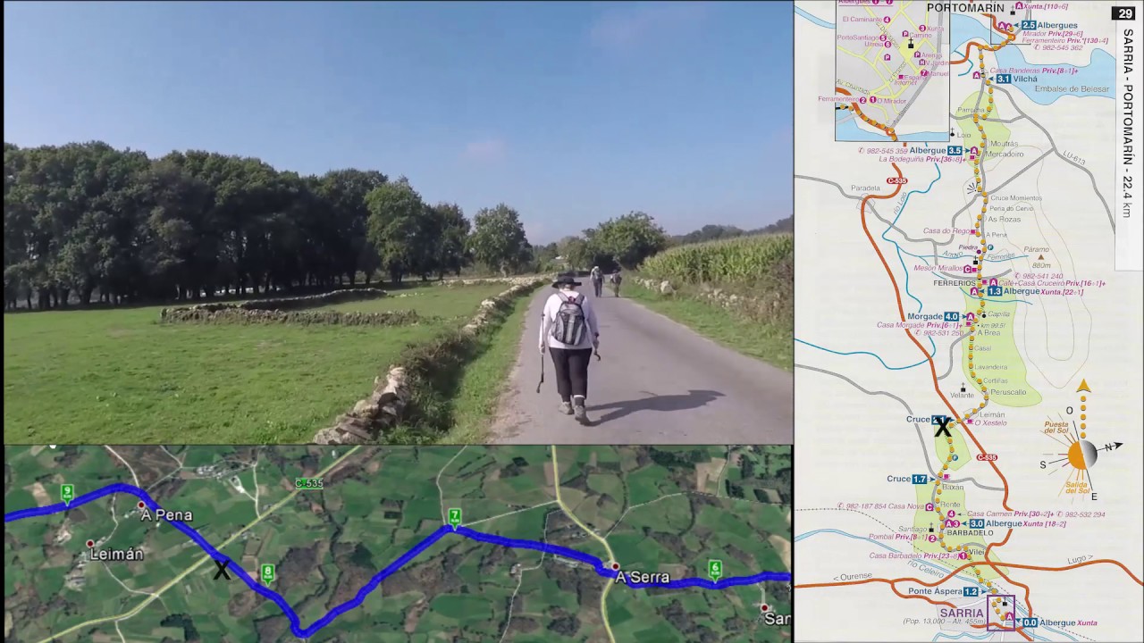Stage 29A   Sarria to Morgade
