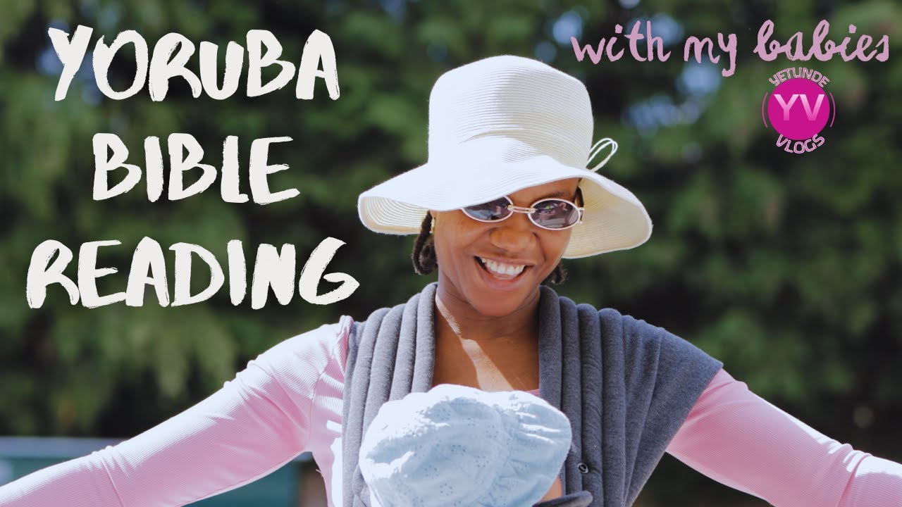 Reading the bible to my children in Yoruba | Yetundevlogs
