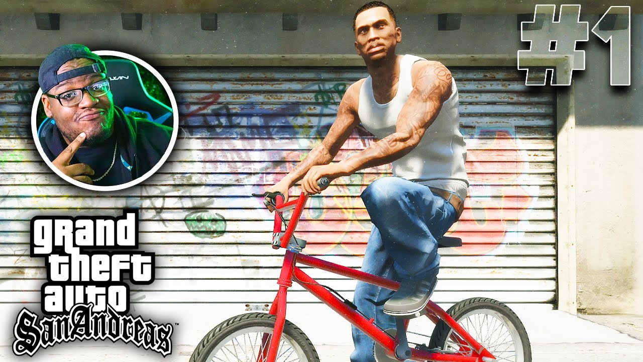 GTA San Andreas — моя ПЕРВАЯ ИГРА В ЖИЗНИ! Прохождение GTA San Andreas #1