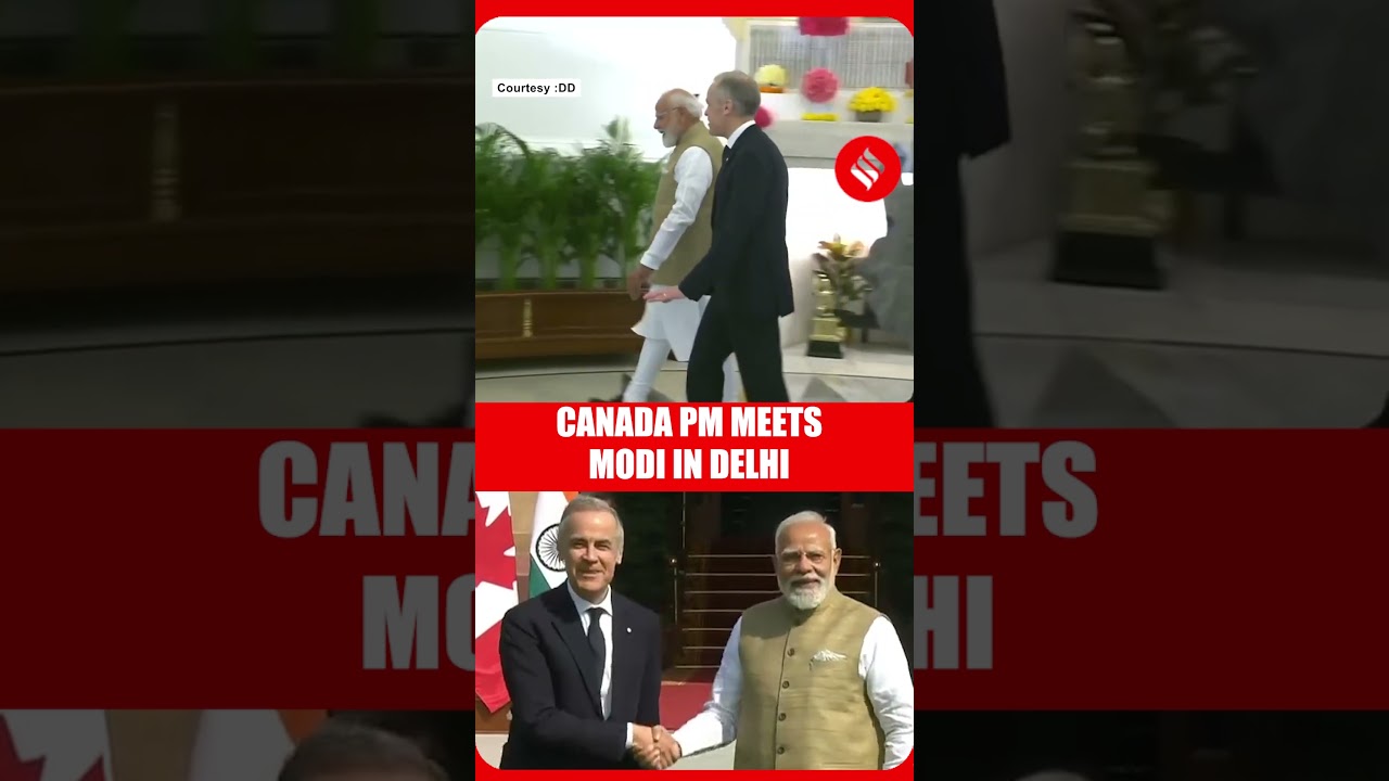 India-Canada Relations in Spotlight as Mark Carney Meets PM Modi at Hyderabad House