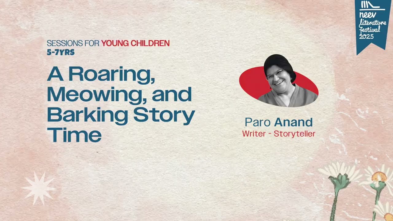 A Roaring, Meowing, and Barking Story Time | Session by Paro Anand