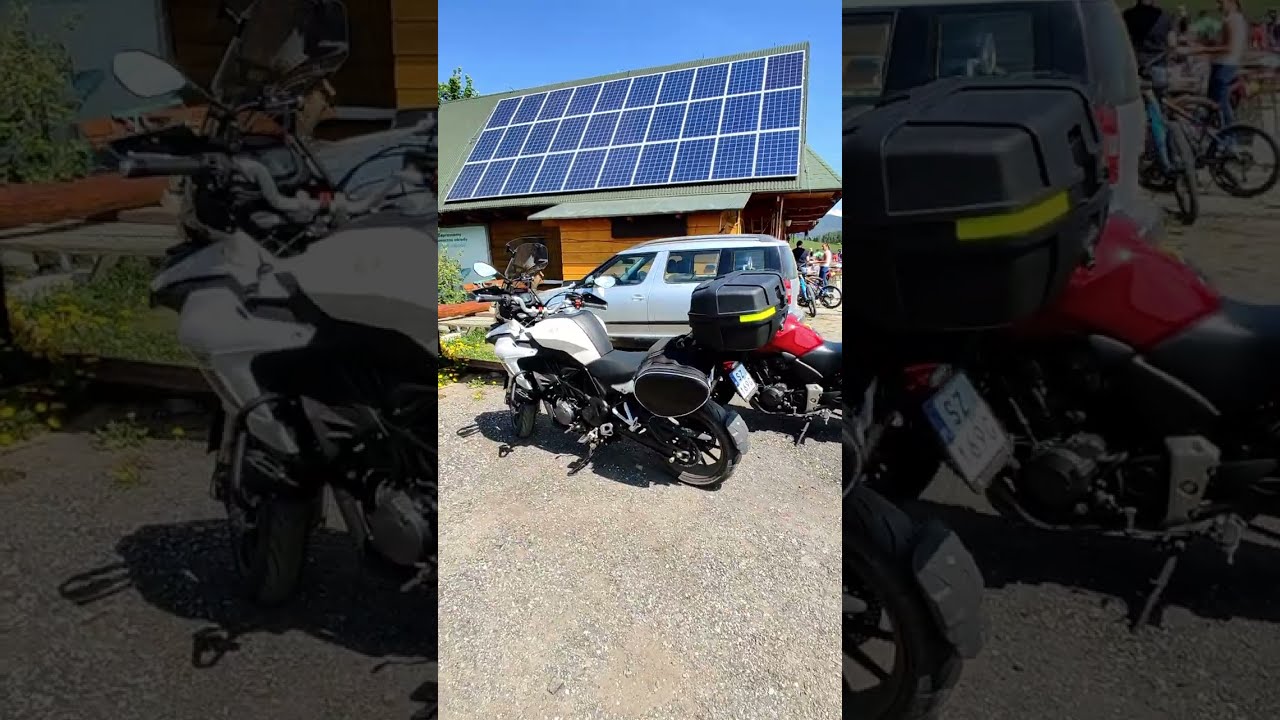 Motocyklowe terenowe łączności Beskidy maj 2024r