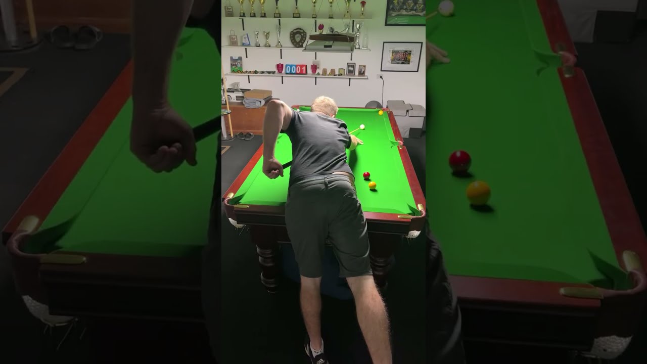 Andrew vs Steve race to 21 on my new table!