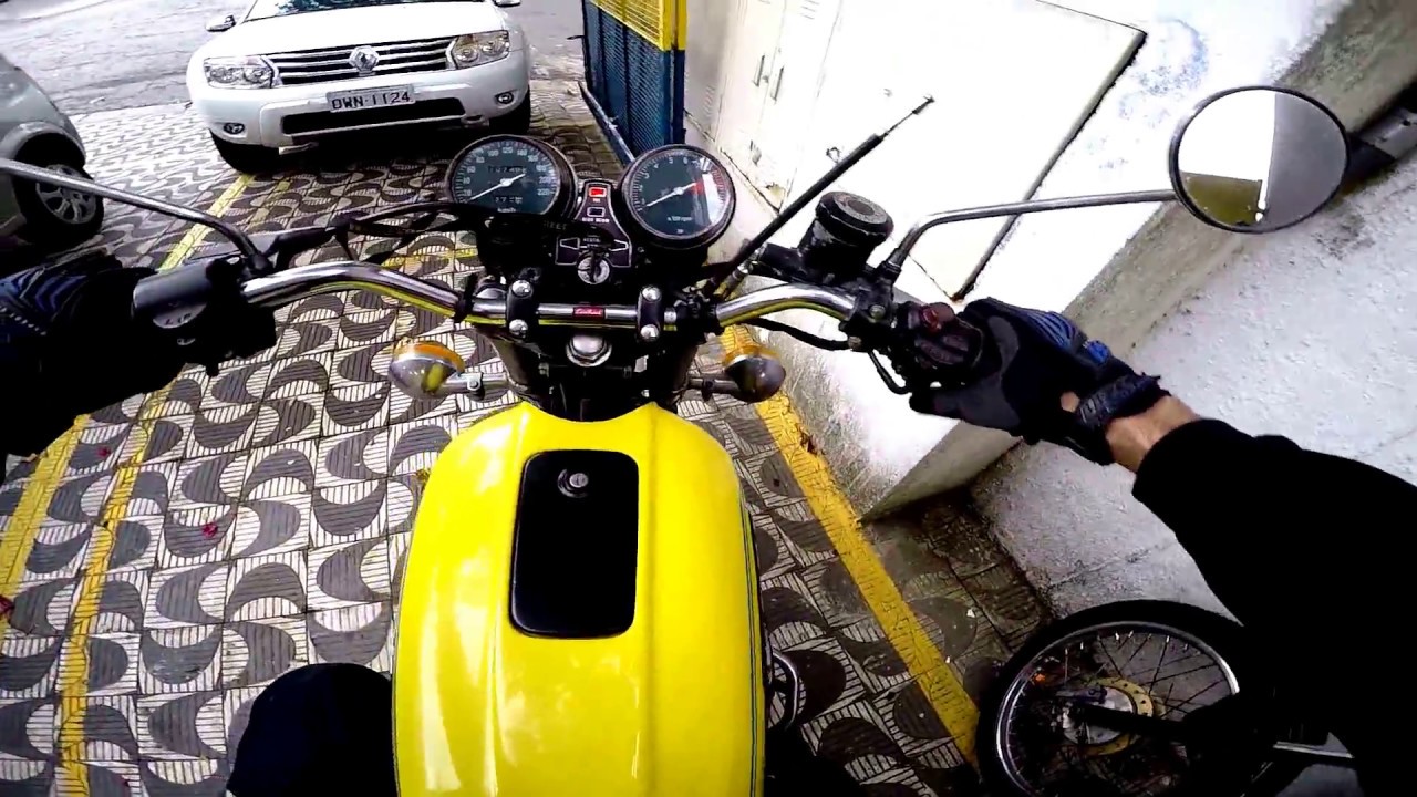 CB 750 FOUR 1976 O RONCO QUE É CHAMADO DE SINFONIA. PILOTANDO PELA 1ª VEZ!