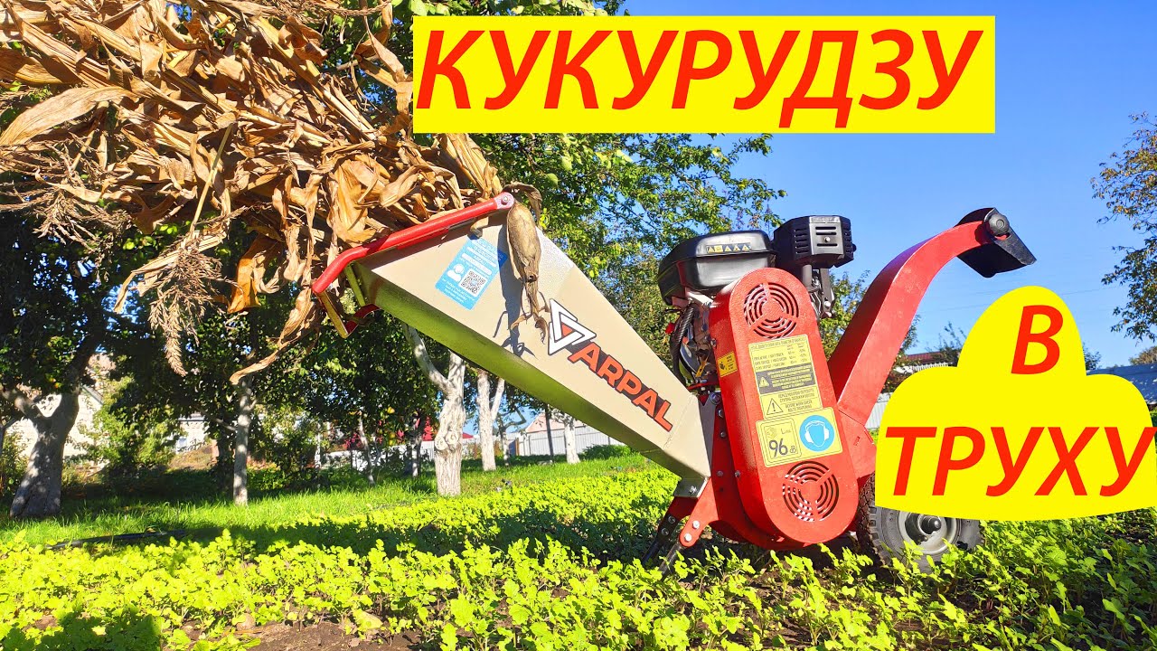 КУКУРУЗУ В ТРУХу! НОВЫЕ ВОЗМОЖНОСТИ ЩЕПОРЕЗА АРПАЛ МБ-60БД
