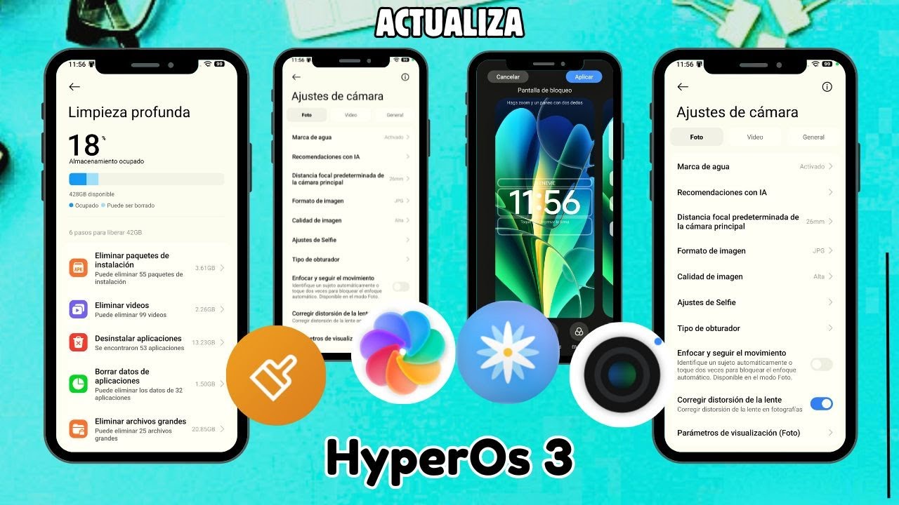 Nuevas Actualizaciones De Tus Apps HOS 3 para tu Xiaomi - Redmi - Poco