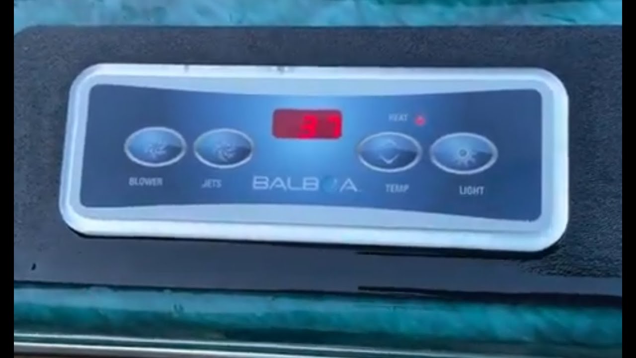 How to set Filtration times on your Spa. Balboa Filter timer change spa industries
