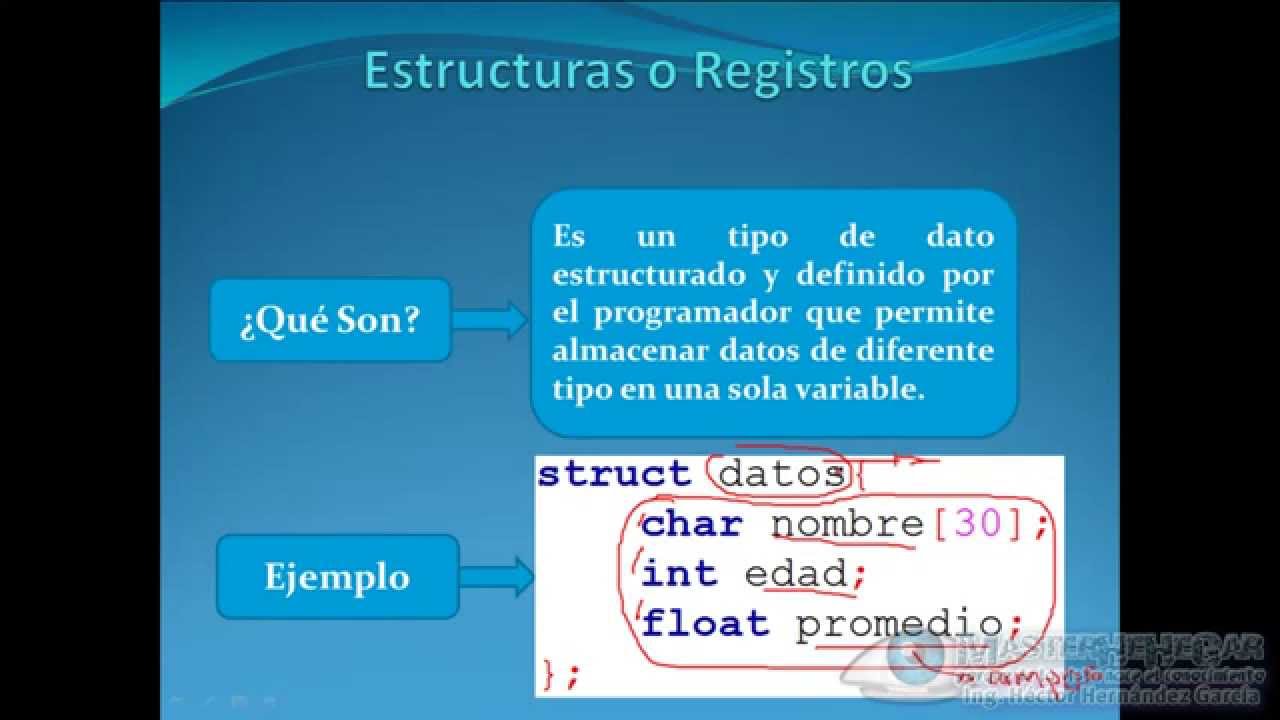 36 - Estructuras o Registros en C (ProgC)