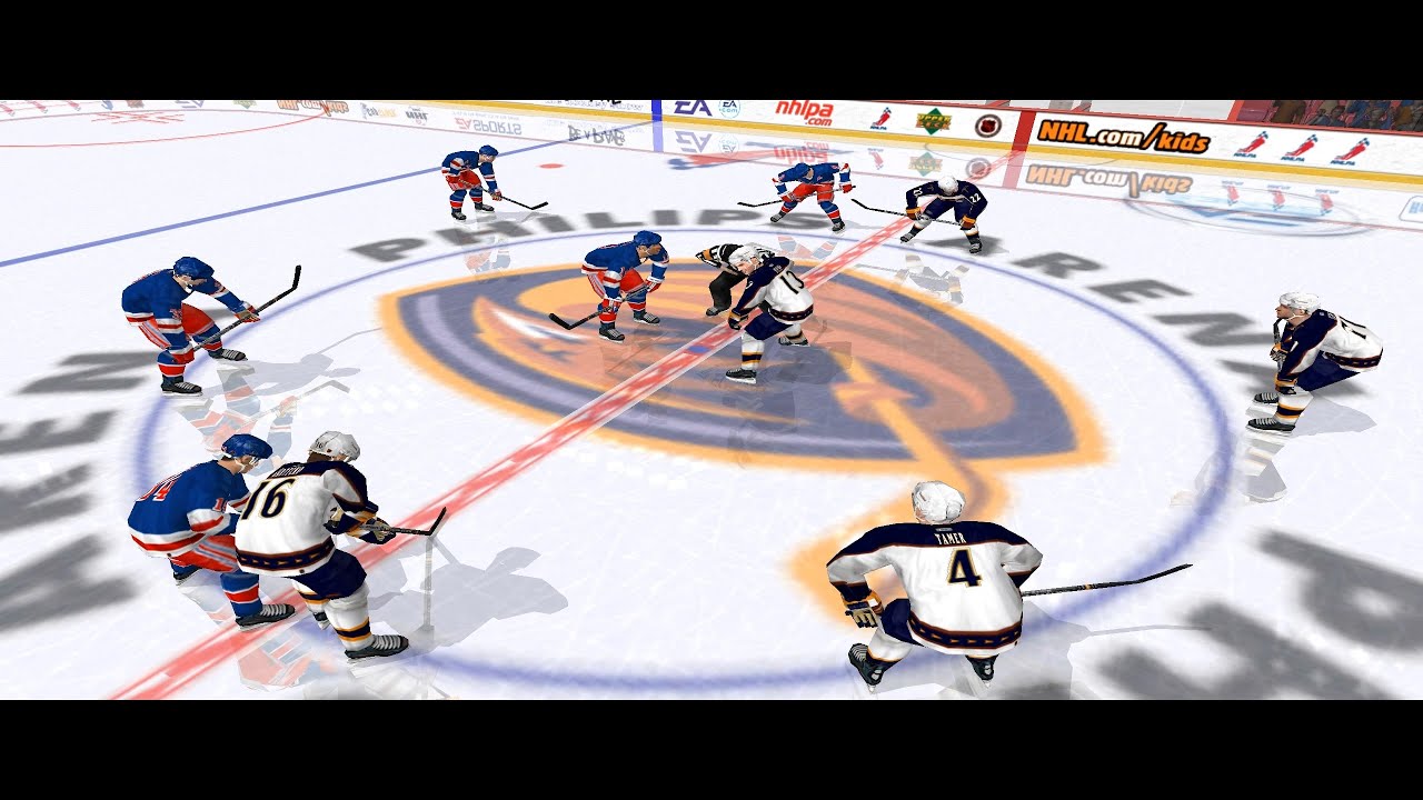 NHL 2002 | New York Rangers - Atlanta Trashers | Season game 7 | Full HD PC gameplay