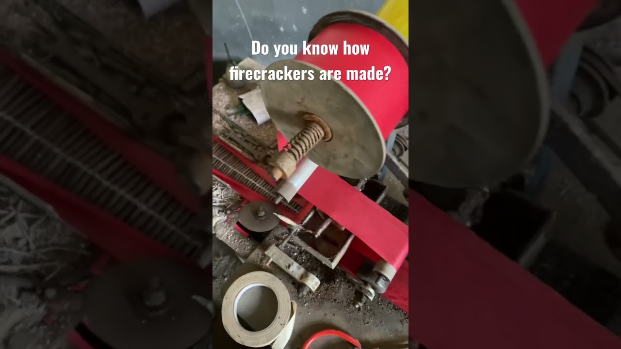 Do you know how firecrackers are made? #Fireworks #pyro #sunwingfireworks #factory