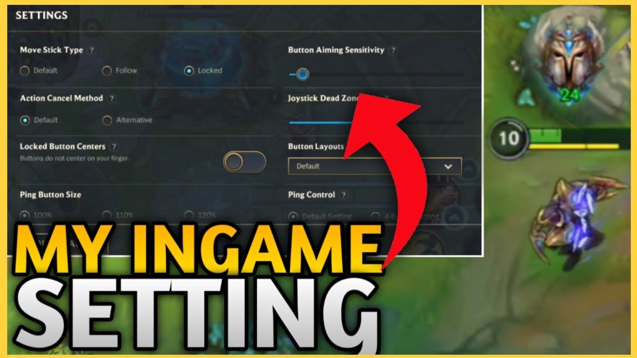 My ingame Setting + Zed Gameplay | Wild Rift Season 8