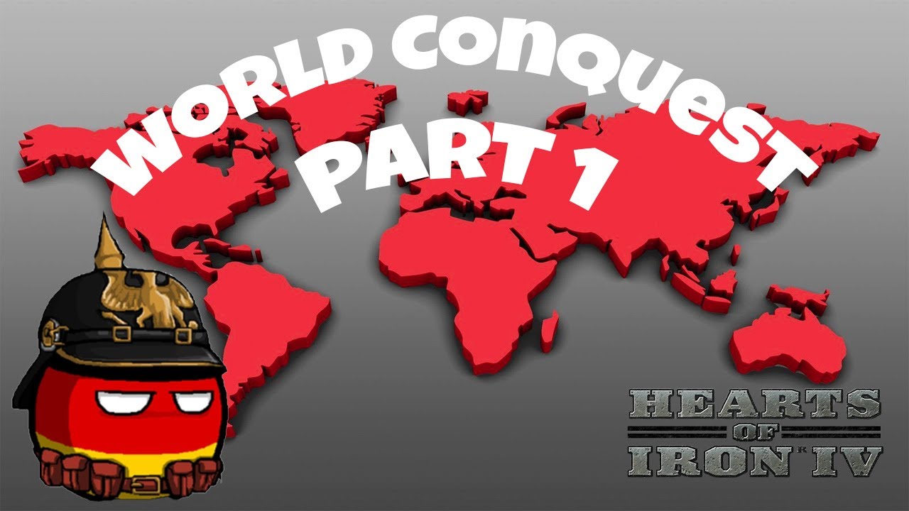 Als Deutschland die GANZE Welt erobert (100 % World Conquest) | HOI4