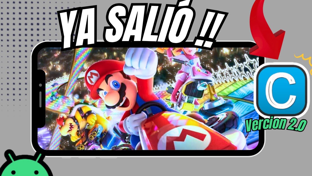 ¡CEMU 0.2 para Android! Drivers, Mario Kart 8 y Gráficos Arreglados ✅Emulador Wii U#gamer