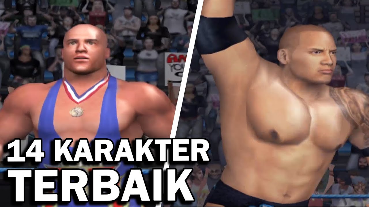 14 Karakter TERBAIK dan TERKOMPLIT di Game Smackdown Pain - Smackdown Pain PS2