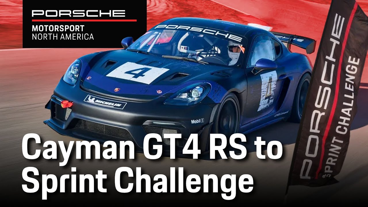 Porsche 718 Cayman GT4 RS Clubsport примет участие в Sprint Challenge