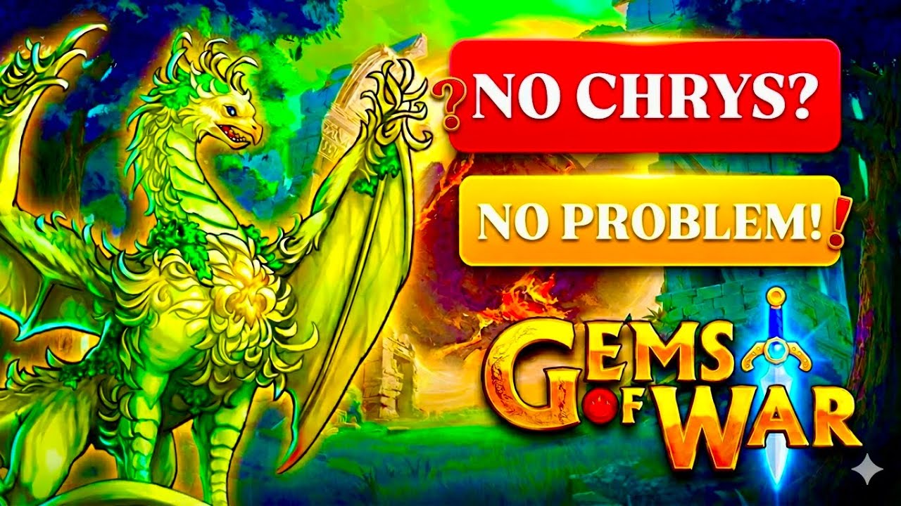 NO CHRYSANTHERAX NO PROBLEM | Gems of War Best PVP Teams Using Easy-To-Get Legendaries and Epics