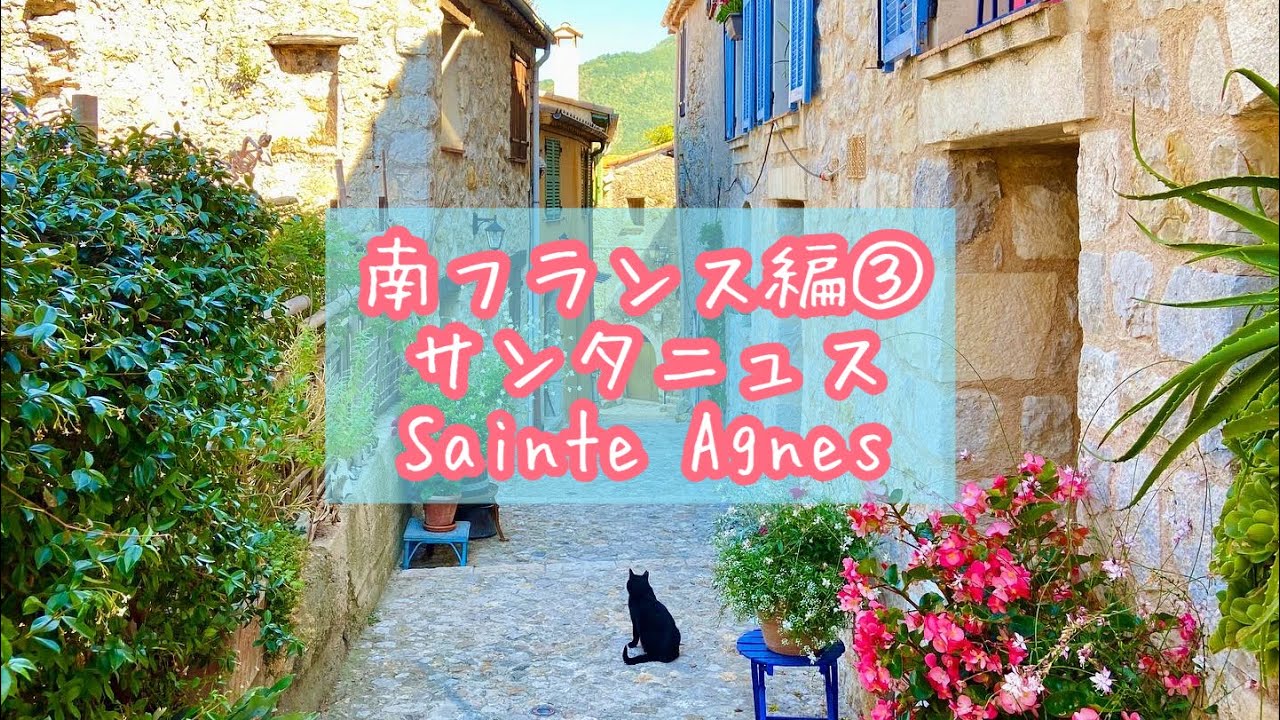 南フランスの観光地編③フランスで最も美しい村【サンタニュス】