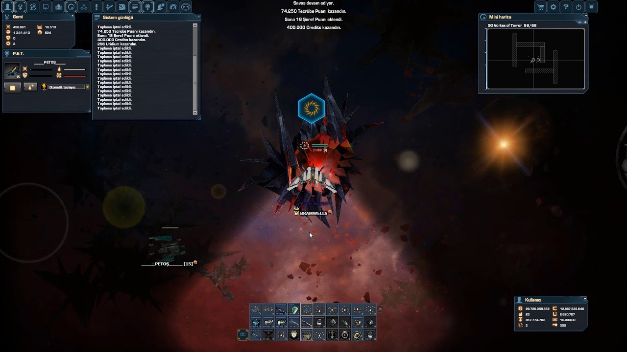 Darkorbit- Terör Girdabı Kapısı 26.10.2017