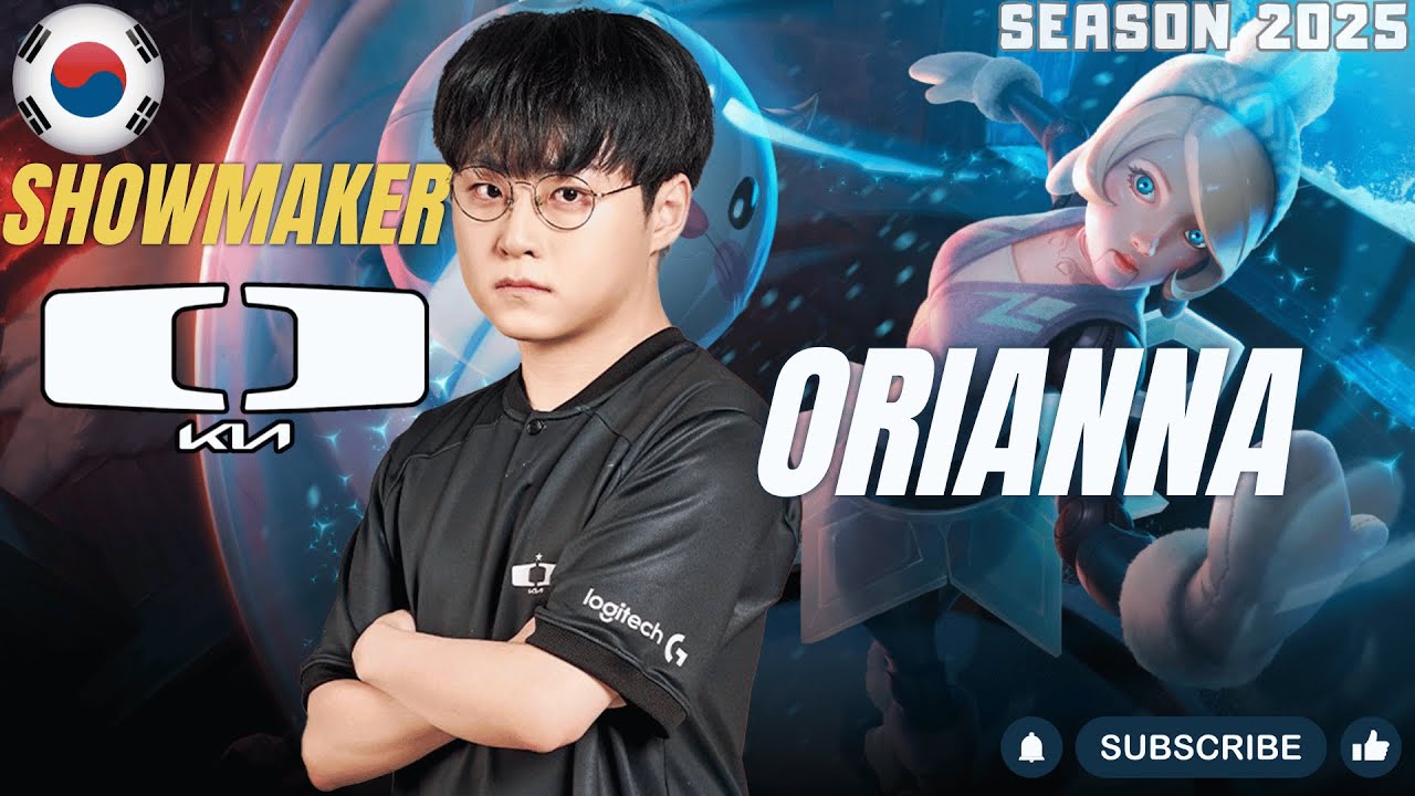 DK ShowMaker ORIANNA vs AZIR Mid - Patch 25.23 KR Ranked | lolrec