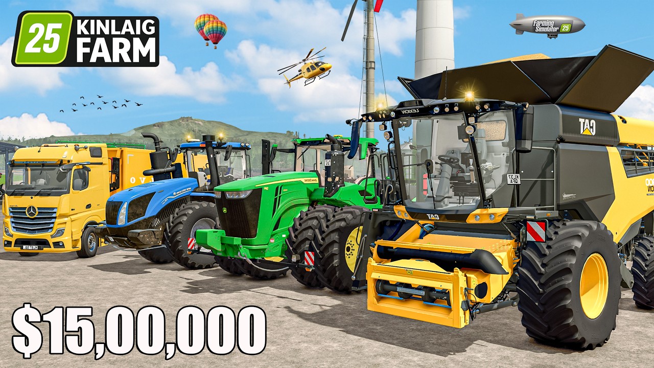 My First Day Owning A $1.5 Million Vehicle | Welcome To My New Farm | Farming Simulator 25
