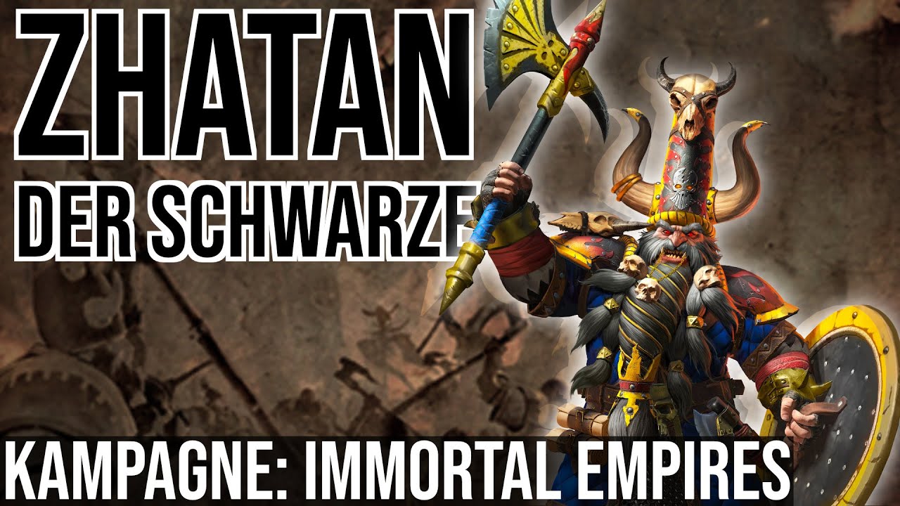 CHAOSZWERGE mit ZHATAN Kampagne (Vorschau) | Sehr Schwer |  Warhammer 3 | Livestream Aufzeichnung