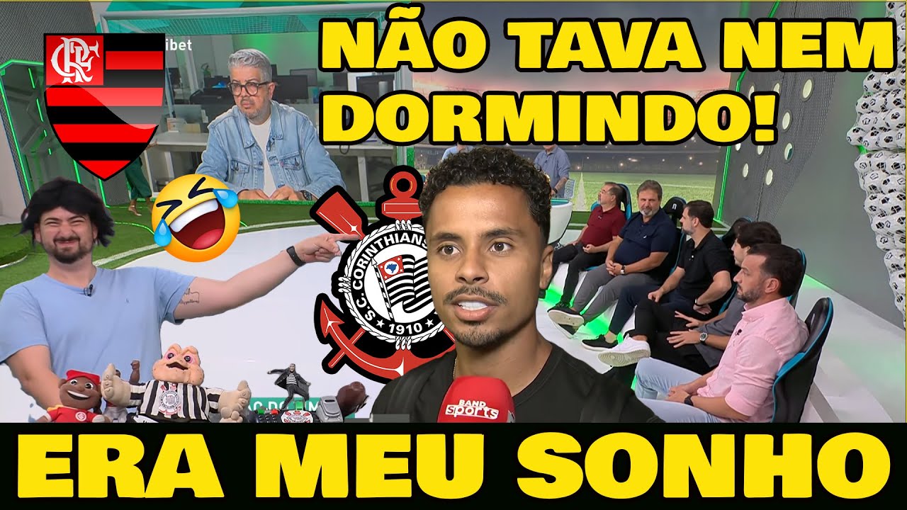 OLHA O QUE ALLAN FALOU NA CHEGADA EM SÃO PAULO - ERA MEU SONHO JOGAR NO CORINTHIANS!