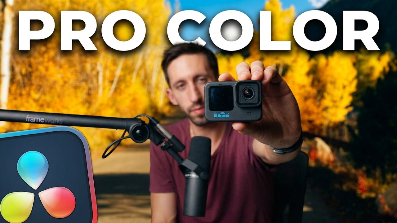 How to Colorgrade GoPro Footage - Davinci Resolve Tutorial