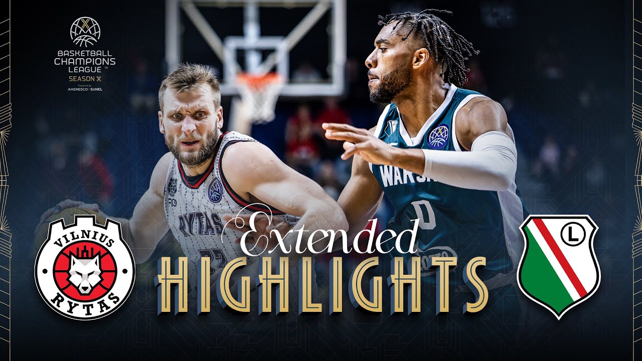 Rytas Vilnius v Legia Warszawa | Full Game Highlights | #BasketballCL 2025-26