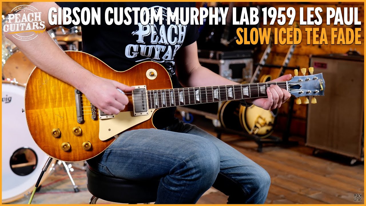 Gibson Custom Murphy Lab 1959 Les Paul | Slow Iced Tea Fade - Heavy Aged