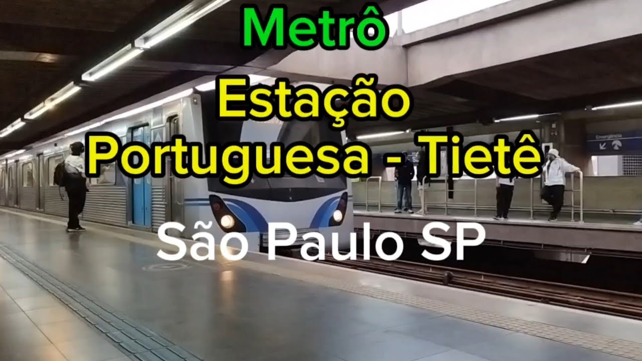 São Paulo Metrô - Estação Portuguesa-Tietê - Acesso a Rodoviária. 