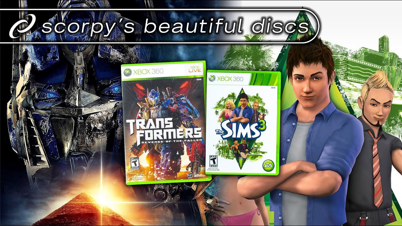 Sims 3 on Xbox 360, Michael Bay's Transformers Movie Tie-In Game - Scorpy's Beautiful Discs #15